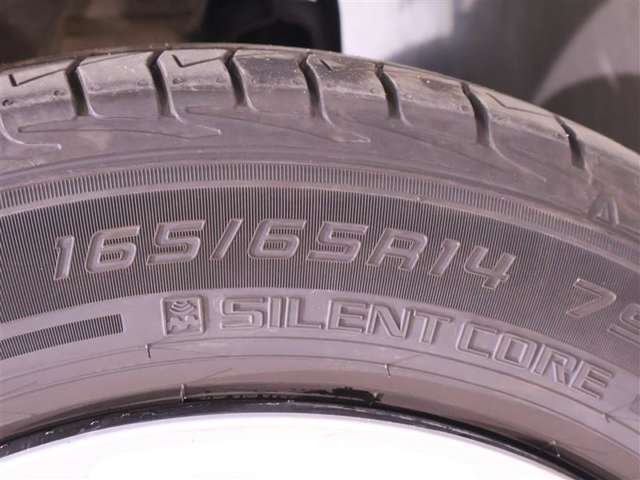 165/65R14    タイヤサイズです。　タイヤのご相談も石川トヨペットカローラにお任せください