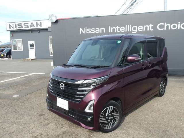 人気の軽自動車☆ルークス☆日産の先進技術の安全装置が標準装備です。