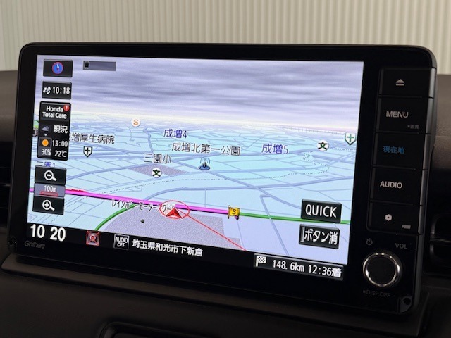 ＜ホンダ純正メモリーナビ＞◆初めての場所もナビゲーションがご案内！楽しい旅行をサポートします。タッチパネル式で画面祖操作が非常に楽です