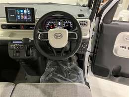 見通しのいい視界と視線移動に配慮されたレイアウト。