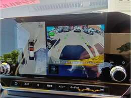 マルチアラウンドモニター搭載！駐車が苦手な方でも、白線に沿った綺麗な駐車をしやすくなっております！