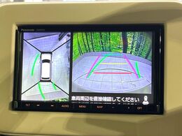 【全方位モニター用カメラ】専用のカメラにより、上から見下ろしたような視点で360度クルマの周囲を確認することができます☆死角部分も確認しやすく、狭い場所での切り返しや駐車もスムーズに行えます。