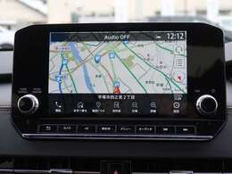 スマートフォン連携ディスプレー+ナビ　フルセグTV・USB・HDMI・Bluetooth対応　全方位カメラ連動