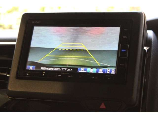 バックカメラが装備されており、後方の安全確認はもちろんのこと狭い場所での駐車や雨の日・夜間など視界の悪いコンディションでのストレスの軽減にもなります！