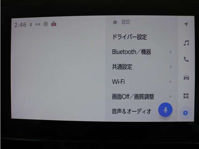 地デジ再生もBluetooth接続も可能☆