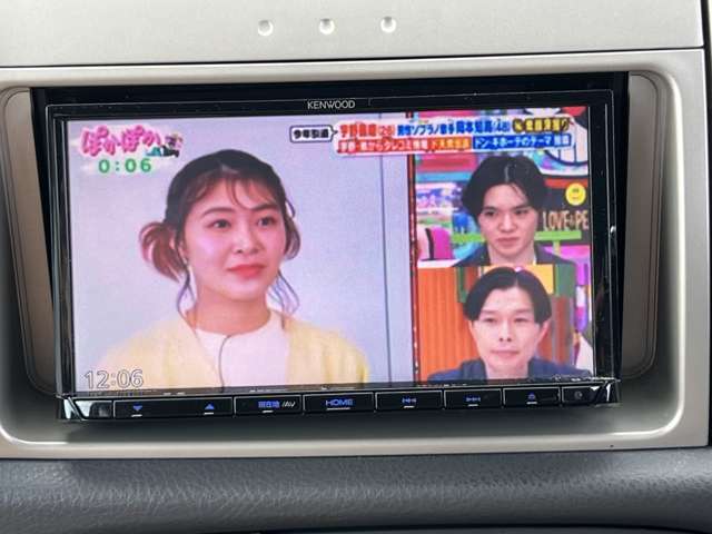 快適にカーライフを楽しめるTV、Bluetooth搭載しています！
