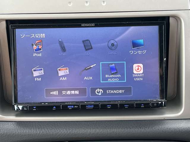 快適にカーライフを楽しめる地デジTV、Bluetooth搭載しています！