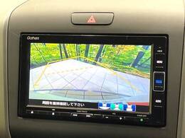 【バックカメラ】駐車時に後方がリアルタイム映像で確認できます。大型商業施設や立体駐車場での駐車時や、夜間のバック時に大活躍！運転スキルに関わらず、今や必須となった装備のひとつです！