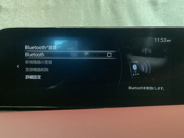 Bluetooth標準装備です！