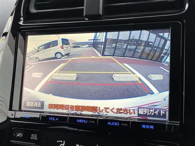 バックカメラ付き★バック駐車が苦手な方もこれがあれば安心です♪