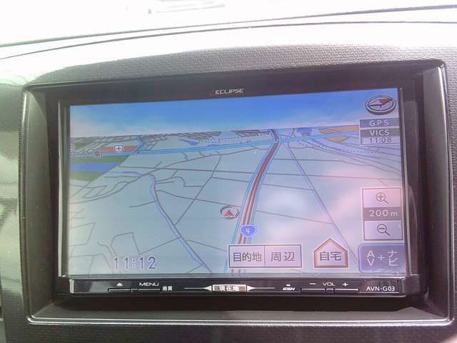 エクリプス製ナビ！