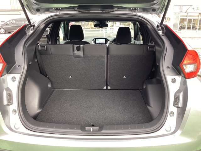 積載量はたっぷり！余裕を持って荷物を積めます！