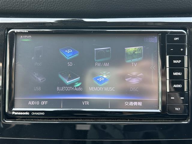 【純正ナビ】運転がさらに楽しくなりますね！！　　◆DVD再生可能◆フルセグTV◆Bluetooth機能◆ミュージックサーバー