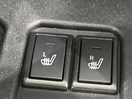 【シートヒーター】寒い日に重宝するシートヒーター！エアコンより早く温まってくれるので寒がりの人も安心ですね♪エアコンの温風は乾燥するから苦手、という方にもをおすすめです。