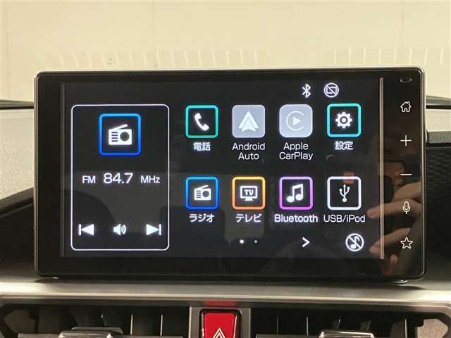 Bluetoothオーディオ対応しております。好きな音楽を聴きながらのドライブいいですね♪