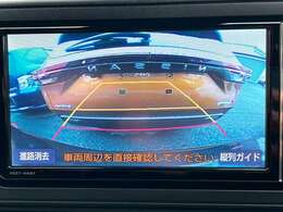 バックカメラがついて後方確認が簡単にできます！苦手としている車庫入れ等も安心して出来ますね！凄く需要の高い装備ですので、最初から付いていれば言う事なしですよね！？