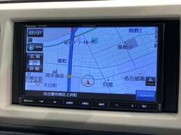 社外ナビ搭載です。知らない道も安心ですね！