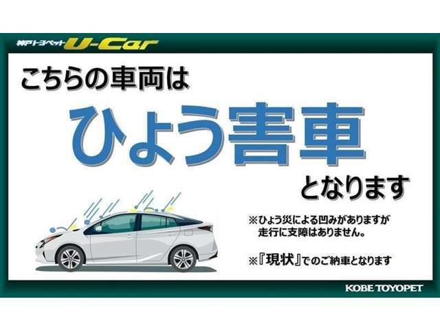 雹害車両となります。