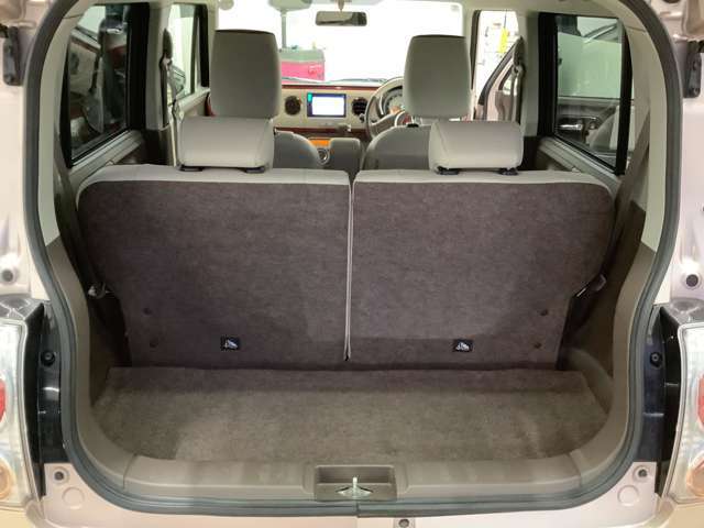 シートアレンジもできますので、荷物や乗員によってアレンジしてください！