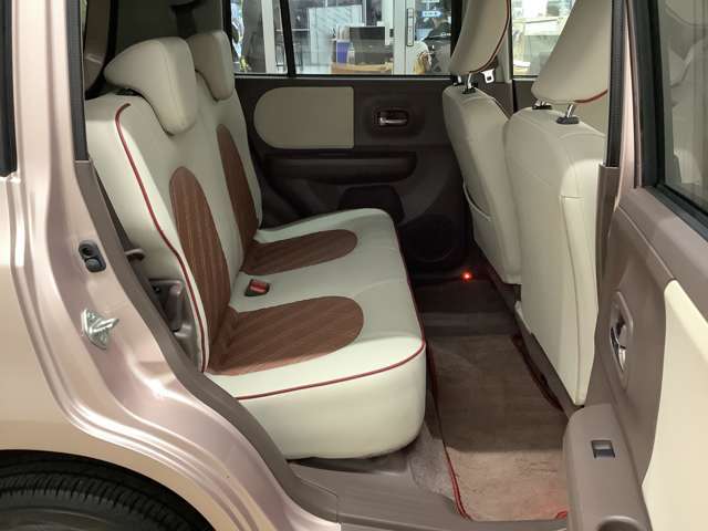 リアシートの状態です！