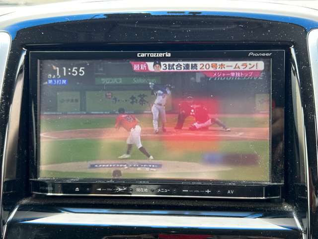 走行中TV映ります！