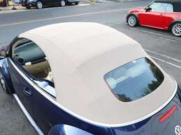 ベージュのソフトトップは新品に交換済みです！！