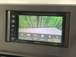 【バックカメラ】駐車時に後方がリアルタイム映像で確認できます。大型商業施設や立体駐車場での駐車時や、夜間のバック時に大活躍！運転スキルに関わらず、今や必須となった装備のひとつです！