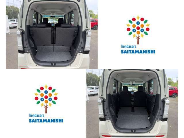 大容量のラゲッジスペースです。