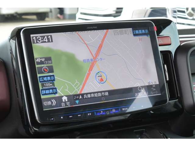 アルパインBIG-X11型ナビ＆フルセグTV＆Apple　CarPlay/Android　Auto対応＆HDMI・USB・Bluetooth接続＆バックカメラを取付け済みでお渡しです！