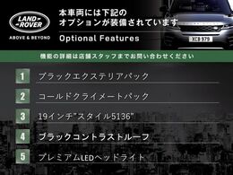こちらの車両には表記のメーカーオプションが装備・装着されております。