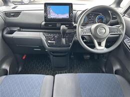 【インパネ全体】全方位で視界が広く、高い目線で運転もしやすいです！