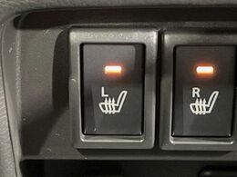 【シートヒーター】寒い日に重宝するシートヒーター！エアコンより早く温まってくれるので寒がりの人も安心ですね♪エアコンの温風は乾燥するから苦手、という方にもをおすすめです。