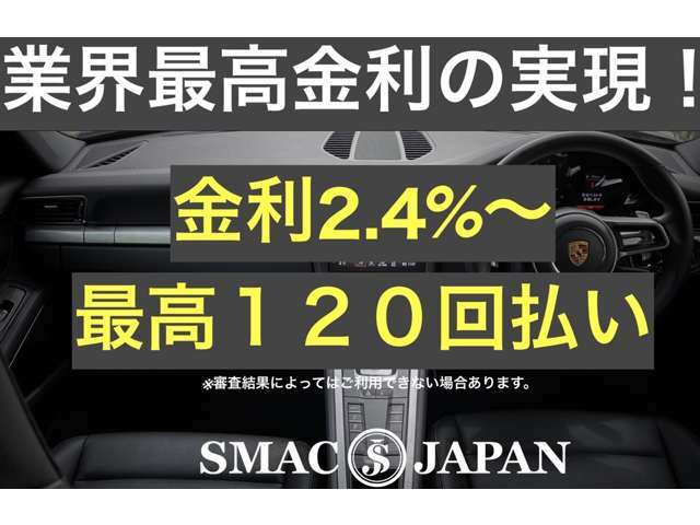 最大120回/最低金利2.4％で各種ローンの取り扱いもしておりますので、お客様のご希望に沿ったプランでご案内します。