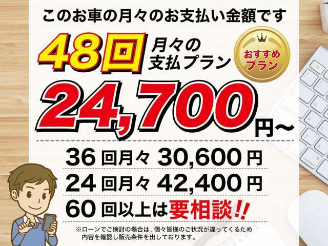 自社ローン完備！来店が難しい場合は事前にHP申込み破産や債務整理は問題無し審査基準は人柄重視。九州一円納車無料！全国納車！対応取引条件は要見積り要審査となります。聞くは一時の恥 聞かぬは一生後悔 ！！