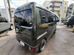 GIBSONエブリィMAXフェイス　3型モデル　デュアルカメラブレーキサポート　ホワイトリボンタイヤ　ラゲッジキャンピングラック　RソナーRヒーター　LEDフォグ