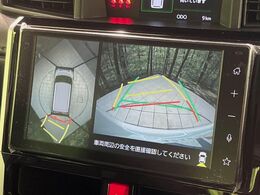 【パノラミックビューモニター】専用のカメラにより、上から見下ろしたような視点で360度クルマの周囲を確認することができます☆縦列駐車や幅寄せ時に活躍してくれます♪