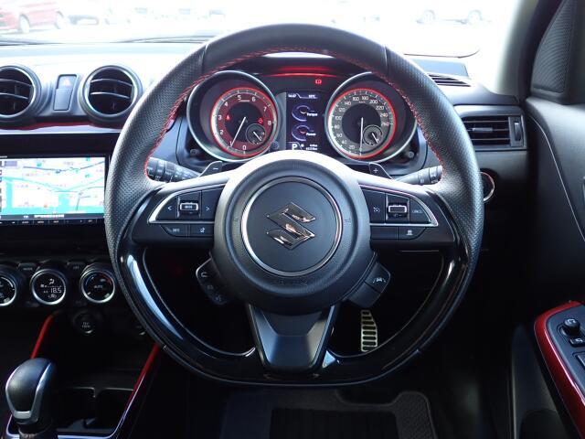 ステアリング周り。