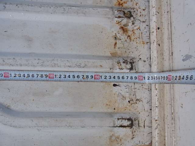 有効荷台長　2020mm　（あくまでも簡易測定となりますので詳細は現車確認お願い致します。）