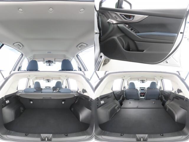 シートを倒せば、ラゲッジスペースがこんなにも広くなりますよ♪