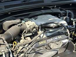 3.4V6エンジン！余裕をもったクルージング可能です！