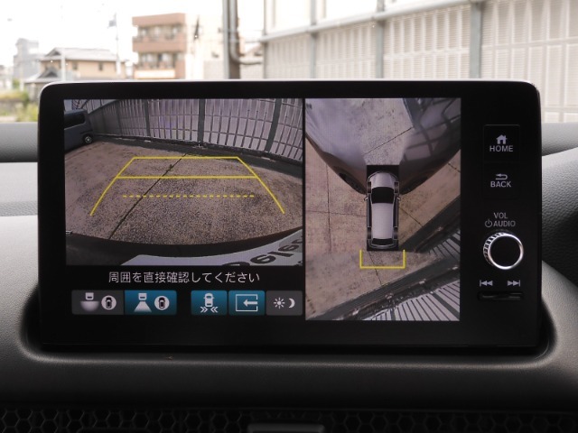 ◆全周囲カメラシステム◆運転席から見えにくい後方などをナビ画面で確認でき運転を支援するシステムです！
