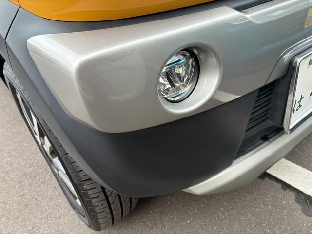 フォグランプ付きで夜間走行も安心