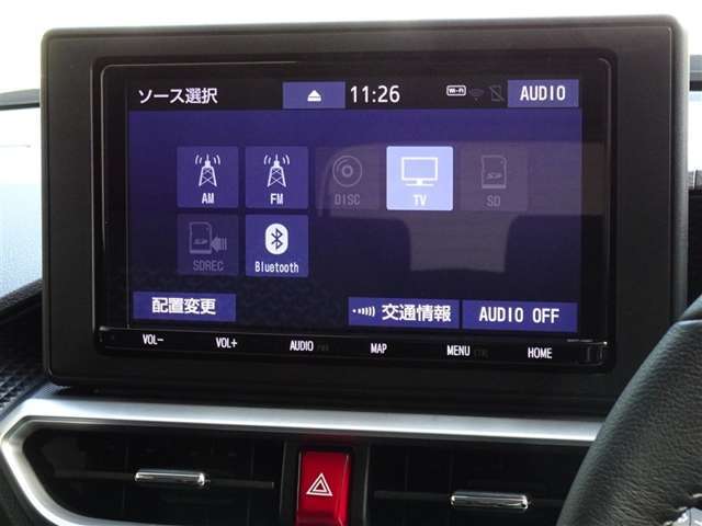 CD・DVD（再生機能）・ブルートゥース等を使用することができます。