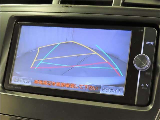 バックガイドモニターを装備しております。