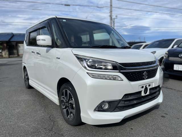 人気のソリオ！！パイオニアナビTV、バックカメラ、4WD、両側電動スライドドア、ETC！！