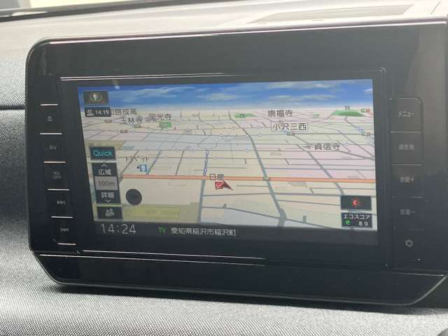 日産純正ナビゲーション付きで、操作性に優れ直感・感覚的に使用いただけます。遠方へお出かけの心強い味方です♪