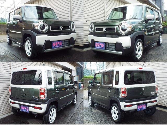 大人気　ハスラー　ハイブリットG 　フルタイム4WD 入庫しました！登録しただけの届け出済み未使用車です！お問い合わせはお早めに！