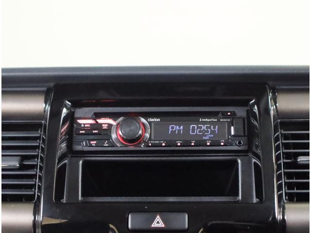日常のドライブも楽しくしてくれるオーディオ搭載☆　AV機能：AM/FMラジオ・CD・USB・AUX