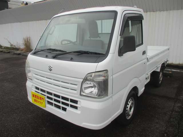 ☆人気のキャリートラック☆KCパワステ☆エアコン☆3方開☆5MT車☆走行40000km台☆AMFMラジオ☆タイヤ4本新品サービス車☆サイドバイザー付き☆ご入庫致しました☆