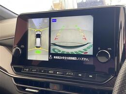 【　全方位カメラ　】上から見下ろしたように駐車が可能です。安心して縦列駐車も可能です♪